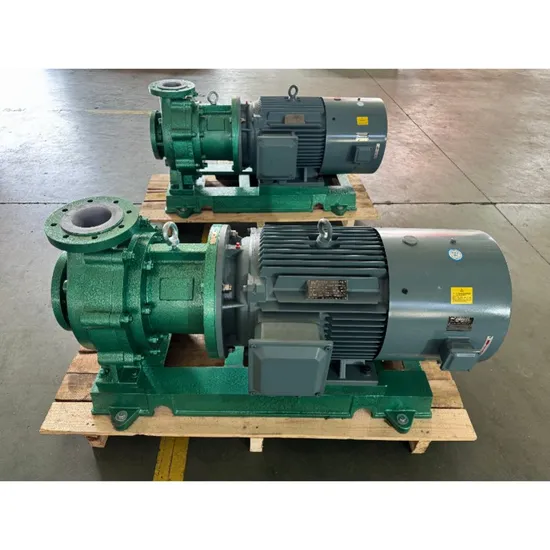 Superior Sealless Drive Process Pump Fluoroplastic Lined Leakproof Chemical Cqb-F Fluorine-Lined Magnetic Pump